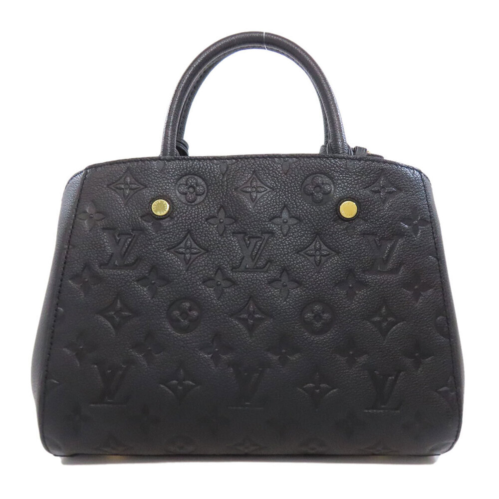 Louis Vuitton Empreinte Montaigne Handbag 2way Black